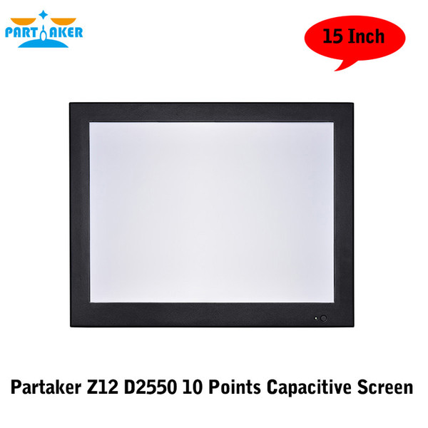 Partaker Z12 Dual Lan 10 Points Capacitive Touch Screen All In One PC 15