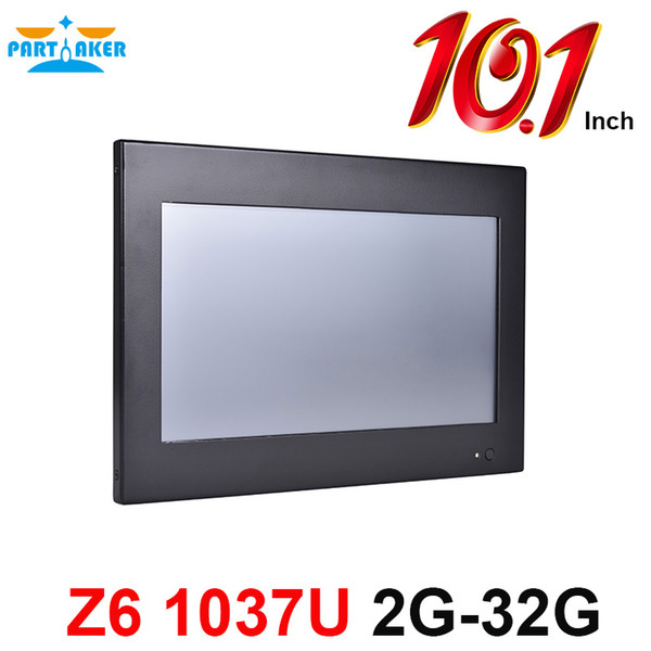 Partaker Z6 Inel C1037U 10.1 Inch Resistive Touch Screen PC With 2G RAM 32G SSD