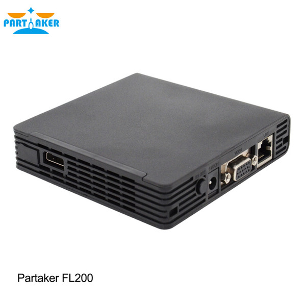 Partaker Dual Core 1.5Ghz ARM-A9 1GB RAM 4GB flash RDP 7.1 Black color fl200 Thin Client