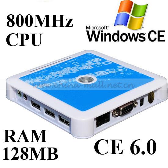 WinCE6.0 RDP Thin Client USB PC Station Terminal Computer 800MHz CPU Mini PC Cloud Terminal 128M RAM&Flash for Unlimited Users on Windows PC