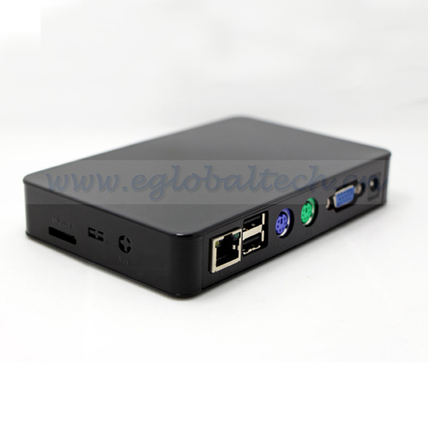 Embedded Linux Thin Client HDMI 1080P RDP 7.0 Network PC Share 1GHz CPU 256M Flash and Storage Workstation 4 USB PC Share 1 pc Many Users