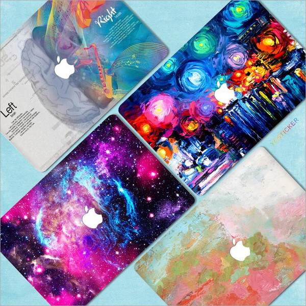 TS16 Apple notebook MacBook sticker logo fuselage case personality sticker Apple computer protection sticker film