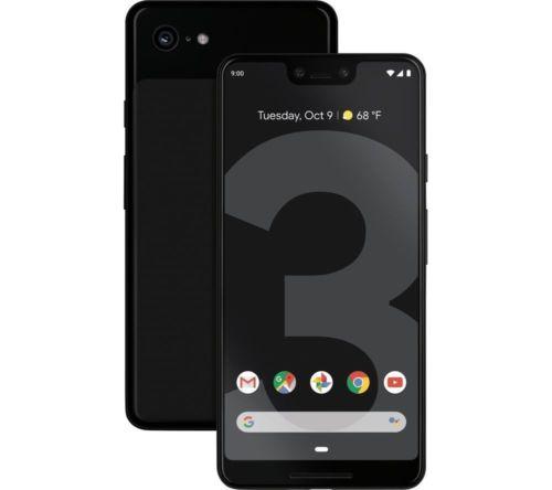 New Google Pixel 3 XL Full Color Unlocked Style Bar RAM 4 GB Storage Capacity 64gb 128 GB Color Black Features Proximity