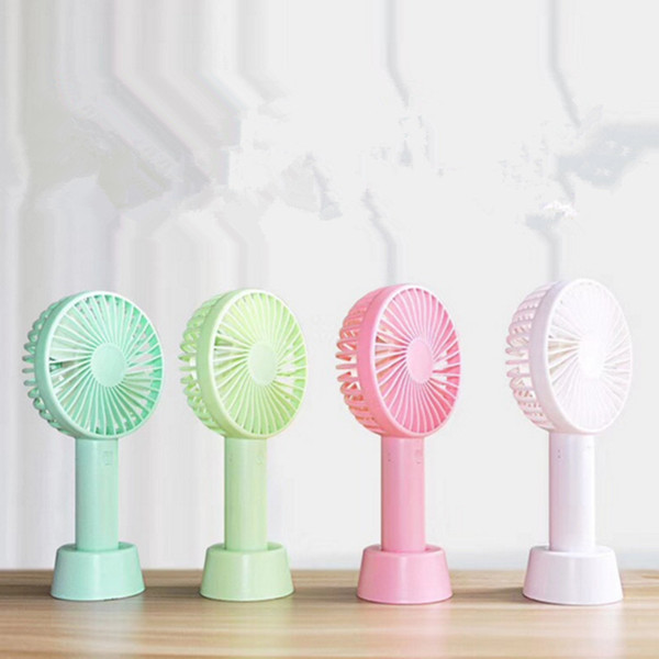 2018 New Fan USB Handheld Handy Desk Portable Electric Air Cooler for Home Office Outdoor 100pcs