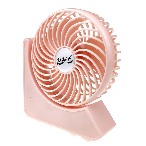 2019 Portable Rechargeable Folding Fan USB Charging Cool Removable Rotating Handheld Mini Outdoor Fans Pocket Folding Fan Party Favor