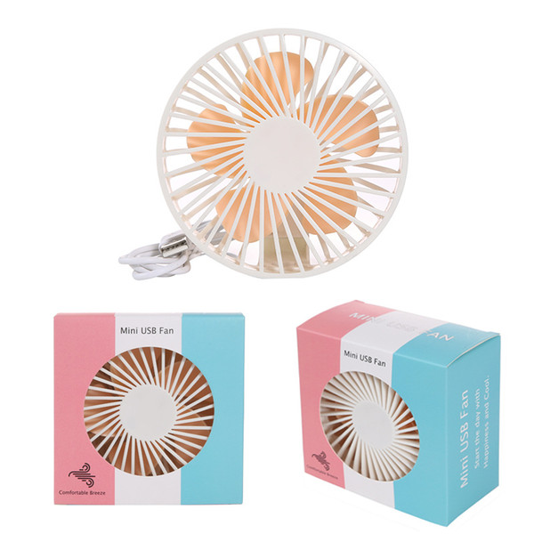 USB fan Portable cycle Silent section mini small personal portable fan USB portable air cooler fan