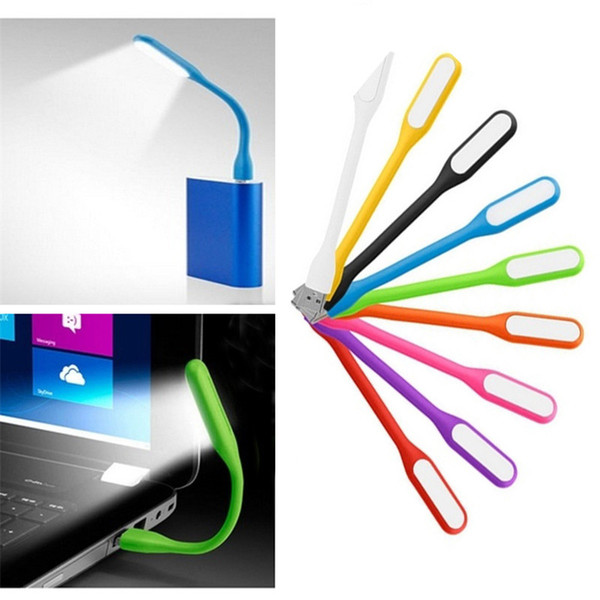 Mini USB Light Flexible Foldable LED USB Reading Lamp DC 5V Nightlight For Power Bank Computer Notebook Laptop