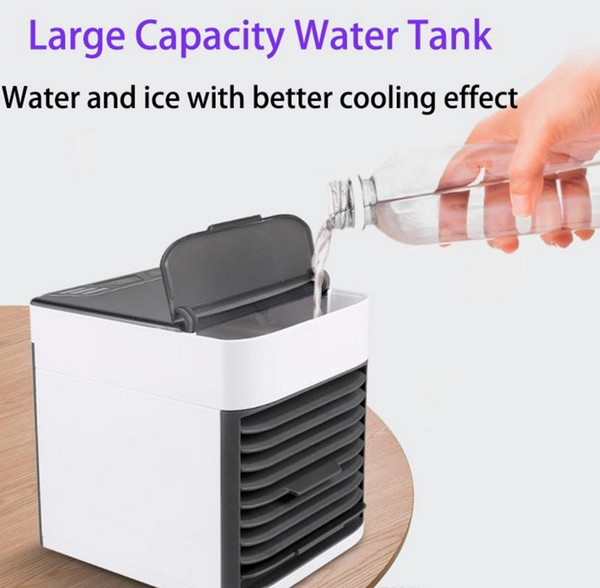 2019 NEW Portable Arctic Air Conditioner Ultra Humidifier Fan Air Purifier Cooler Fan Mini Personal Space Cooler for Office Home Device FS06