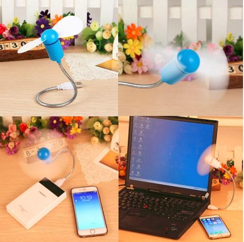 new Summer Mini USB fan portable laptop fan creative charging treasure snake fan Free Shipping, Direct USB port to take power