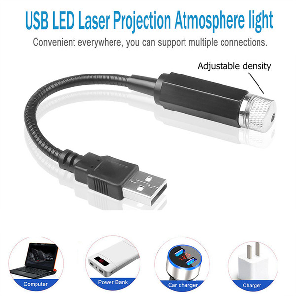 Mini USB Light Portable Light for Car Laptop PC Atmosphere Light