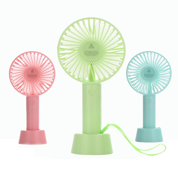 5 Colors Creative USB Fan Mini Electric Portable Fan Desktop Charging Handy Handheld Cooling Fan For Home Office Gift Outdoor