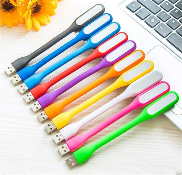 Mini LED USB read Light Computer Lamp Flexible Ultra Bright power Bank for Notebook PC PowerUSB Gadgets