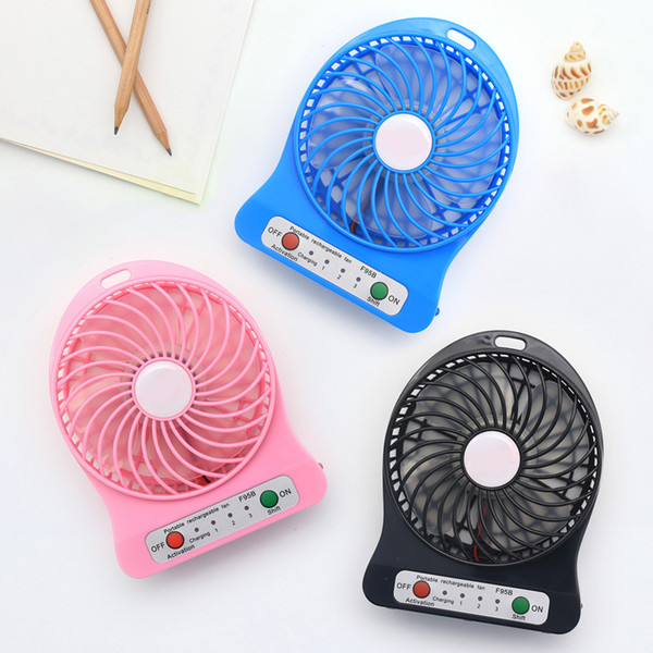 Electric Personal Fans Hand Fans Battery Operated Rechargeable Handheld Mini Fan Hand Bar Desktop