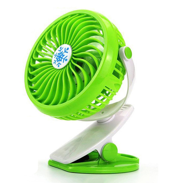 Desktop Portable Mini Personal Desk Quiet Fan, Charging Air, Cooler Stepless Speed Two-way Rotary 360 Degrees T190626