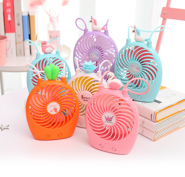 Mini Portable Cordless Fan Portable USB Fan Portable Silent Desktop Student Fan 1PCS MULTI COLORS