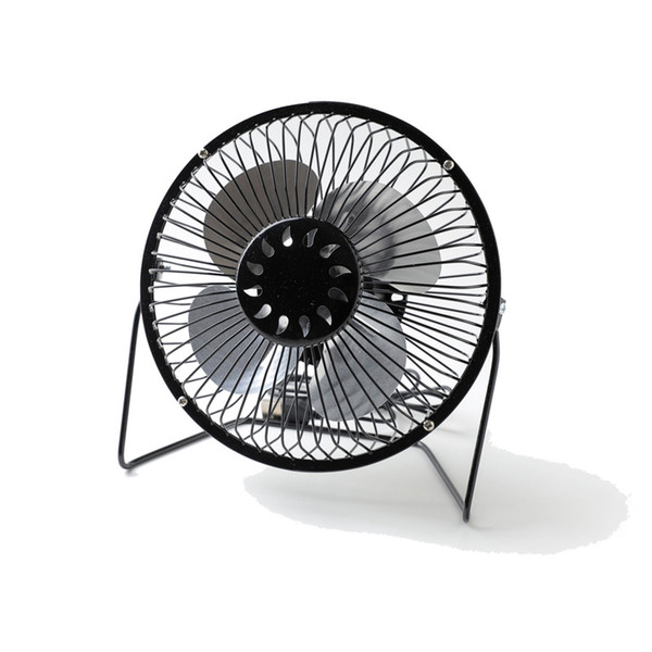 Portable Mini USB Fan 6 Inch Metal Cooling Fan Desk Fan Air Circulator Quiet Operation for Home Office