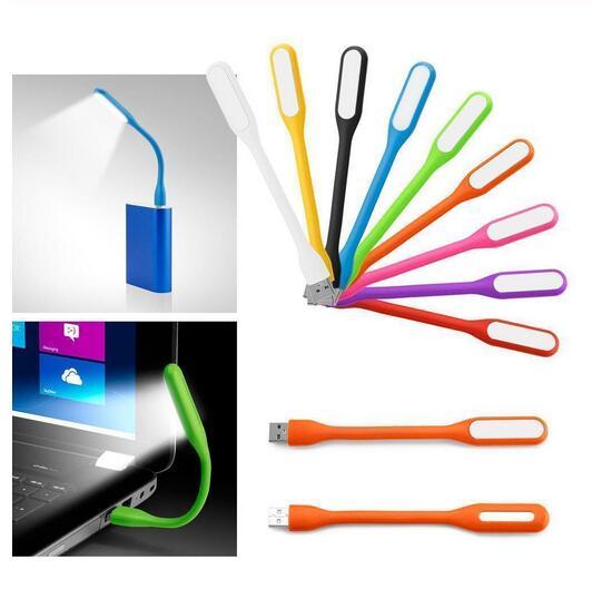 Mini Flexible USB LED Lamp Portable Super Bright Book Light Reading Lamp For Power Bank Computer Notebook