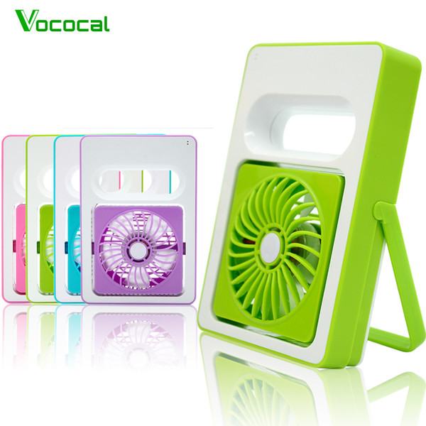 Vococal Table Adjustable Rechargeable Mini Desk USB Cooling Fan Cooler Ventilateur Ventilador Ventilatore Ventilators Ventilato