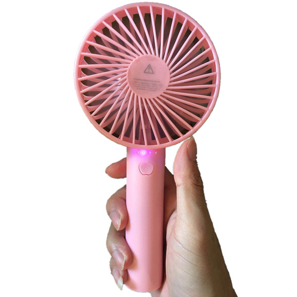 Mini Handheld Personal Portable Fan USB rechargeable desk electric fan strong airflow with 3 setting fan