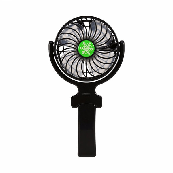 hotsale Handy Usb Fan Foldable Handle Mini Charging Electric Fans Snowflake Handheld Portable For Home Office Gifts RETAIL BOX DHL free dhl