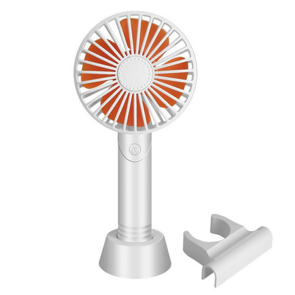 Mini Portable Fan phone holder Multifunctional USB Rechargerable Kids Table Fan 18650 Battery Adjustable 3 Speed for Indoor Outdoor