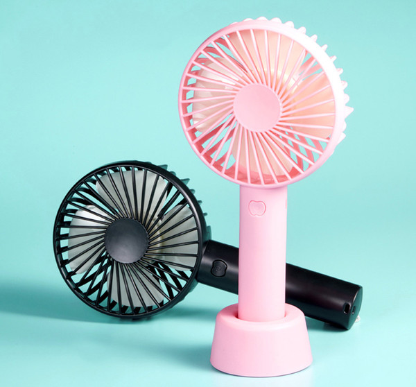 Mini Handheld Fan Personal Portable Desk Stroller Table Fan Operated Cooling Folding Electric Fan for Office Outdoor Household Traveling