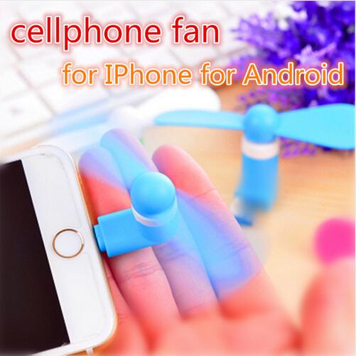 2019 Portable Xiaomi Mini Micro USB type C Cool Flexible Fan Mobile Phone Gadget Cooler For iphone X Xs MAX 8 7 6 plus Samsung S10 S9 plus