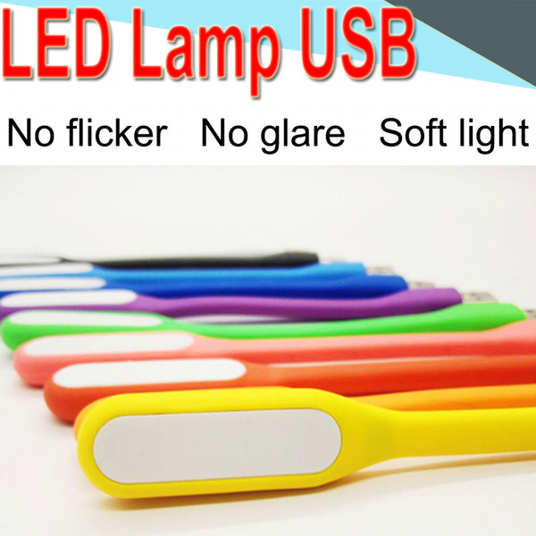 Mini LED USB Soft Read Light Computer Lamp Flexible Ultra Bright for Notebook PC Power Bank Partner Computer Tablet Laptop EXMD-1 100 Packs