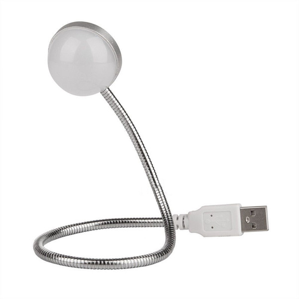 Flexible USB 2W 3LED Lamp Light For Laptop Notebook Computer PC Reading Light