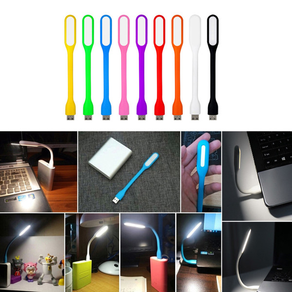 High Quality 10 Pcs Efficient Flexible USB LED Light Lamp For Computer Reading Laptop