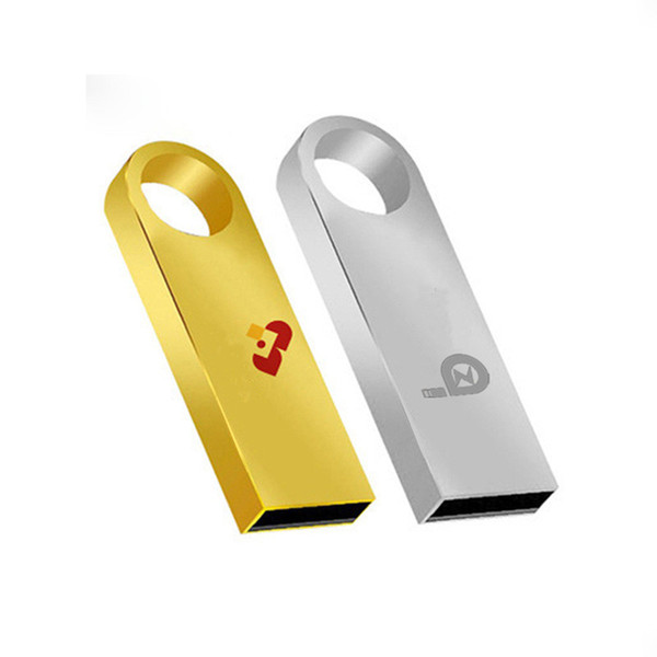 Flash drive U disk USB 3.0 creative metal waterproof movable U disk high speed 4GB 8GB 16GB 32GB 64GB 128GB factory direct sale