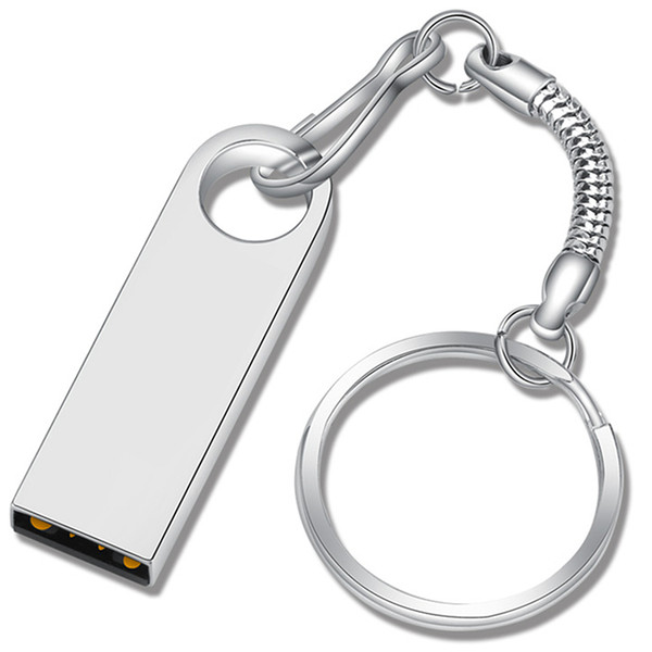 Flash drives 4GB 8GB 16GB 32GB 64GB 128GB Waterproof Stainless Key Chain USB 3.0 Memory Pen Driver CG-0235 for PC/Laptop with free ship