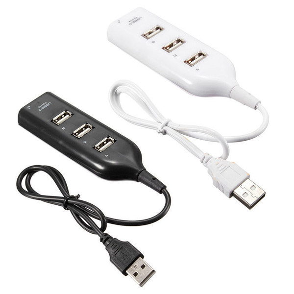 Mini USB High Speed 4-Port 4 Port USB HUB Sharing Switch For Laptop PC Notebook Computer Black/White