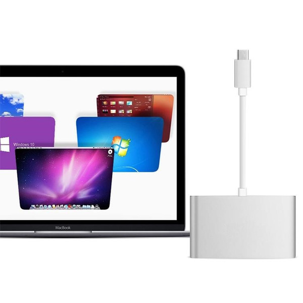 Type C to USB Adapter 3.1 USB C Thunderbolt 3 to 3 Port Usb 3.0 Hub with Type-c Female Interface for MacBook/Chromebook