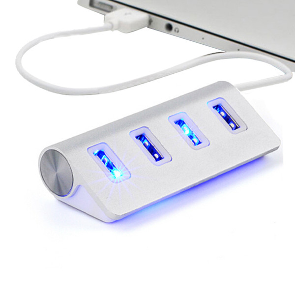 High Speed 4 Port USB 2.0 Hub USB Port HUB Portable OTG Splitter for Apple Macbook Air Laptop PC Tablet