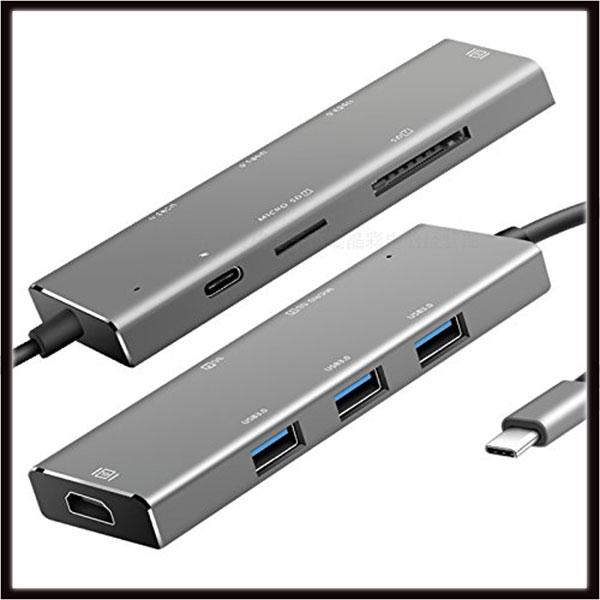 High Speed Type C USB 3.1 Hub Docking Hdmi Converter Ultra-thin Type-c to Multiple Adapter for New Macbook air Laptop