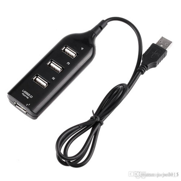 New store big promotion High Speed 4 Ports USB HUB 2.0 splitter Adapter For Laptop PC Notebook Computer wholesale cheap hub usb