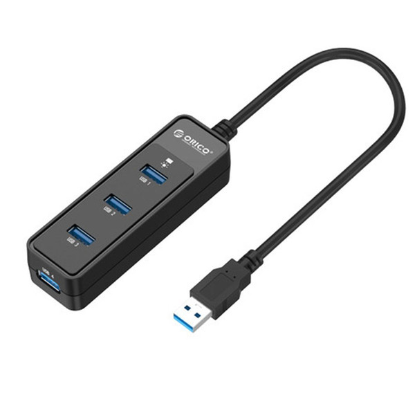 ORICO USB 3.0 HUB SuperSpeed 4 Port USB HUB Splitter 1x4 Expansion Portable USB Strip Charger for iPhone 6 Plus / Samsung / iPad