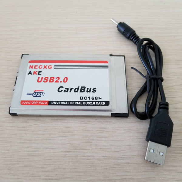 Express Card to USB 2.0 Extension Card 34mm AKE BC268 NEC Chip Card with Cable