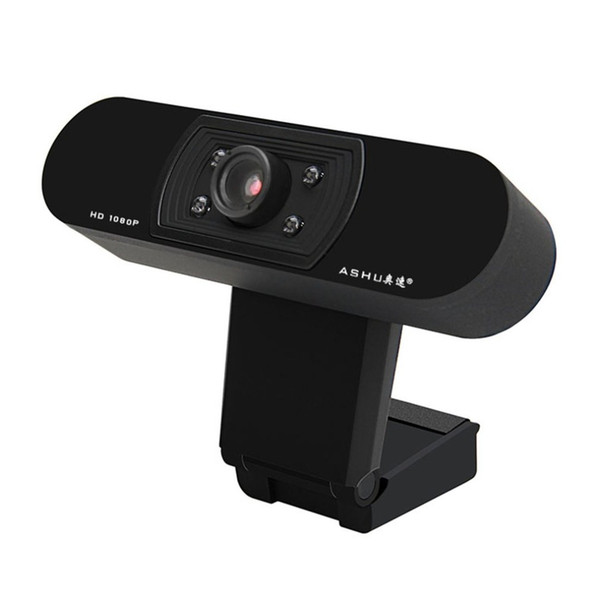 1080P USB2.0 Web Camera Wide Compatibility Auto Focus Computer Laptop Webcams Camera With Noise Reduction Microphone