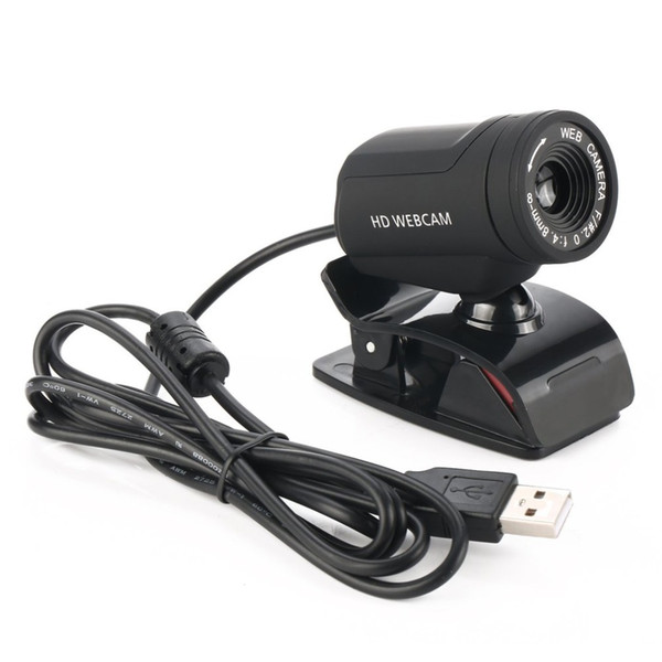 A7220D HD USB Webcam CMOS Sensor Web Computer Camera Built-in Digital Microphone for Desktop PC Laptop for Video Calling