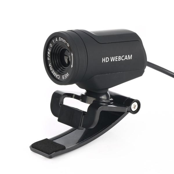 A7220C HD Webcam CMOS Sensor Web Computer Camera Built-in Microphone USB Plug and Play for Desktop PC Laptop for Video Calling