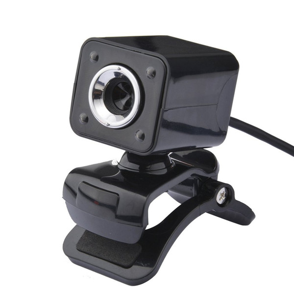 A862 USB Web Camera 720P HD Computer Camera Webcams Built-in Sound-absorbing Microphone 640*480 Dynamic Resolution