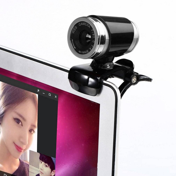 Black 12M Pixel HD Camera Built-in Microphone Webcam For Computer Laptop CMOS