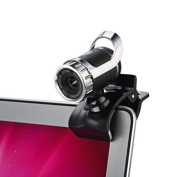 360 Degree Webcam USB 12 Megapixel HD Camera Web Cam MIC Clip-on For Skype Computer Laptop Desktop High Quality BTZ1