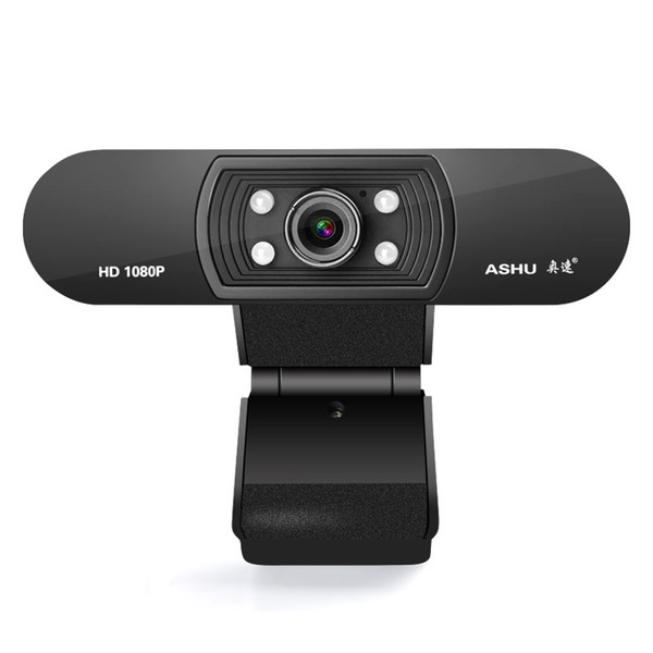 Webcam 1080P, HDWeb Camera with Built-in HD Microphone 1920 x 1080p USB Plug n Play Web Cam, Widescreen Video