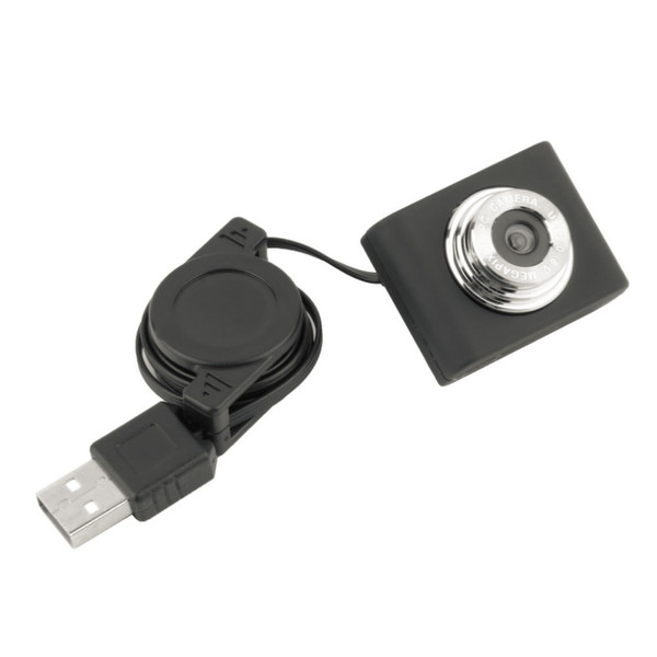 1pc Mini USB 5M Retractable Clip WebCam Web Camera Laptop 100% Brand New