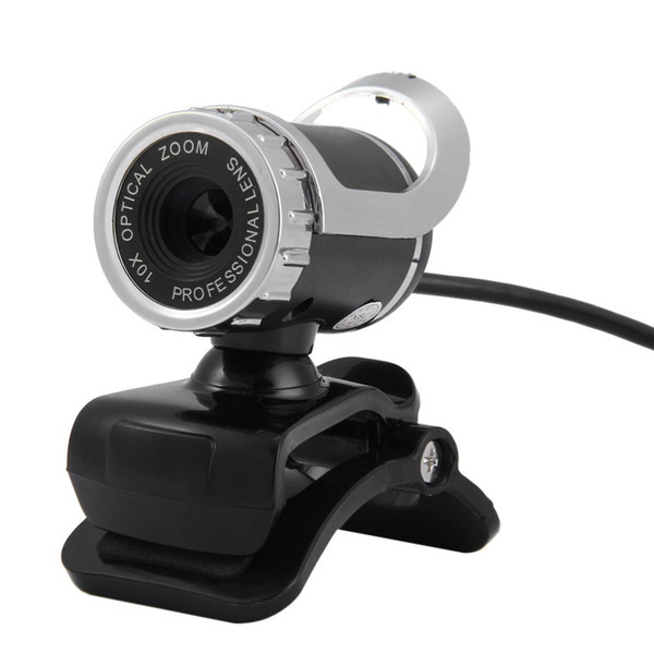 12 Megapixel HD Web Camera USB 2.0 Web Cam 360 Degree Webcam with Sound Absorption Mic for PC Laptop ND998