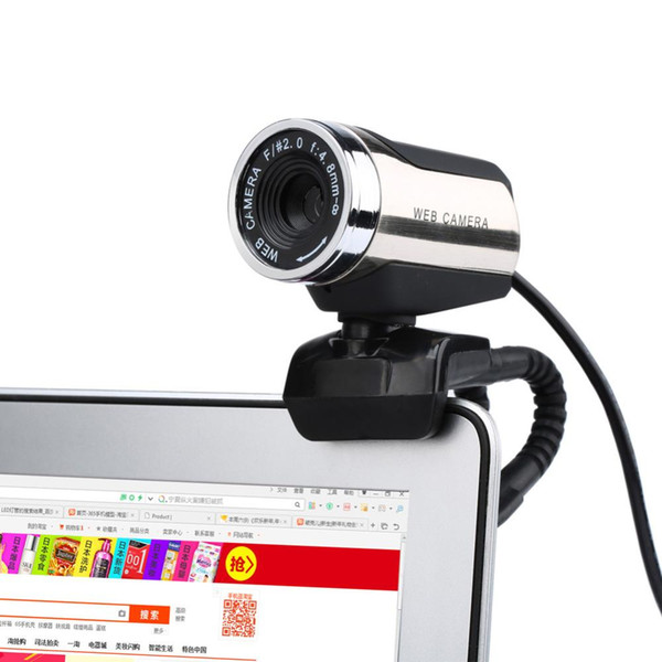 New USB 2.0 Webcam 480P Web Camera Web Cam Digital Video Webcamera Microphone MIC 1.5M USB Cable For Computer PC