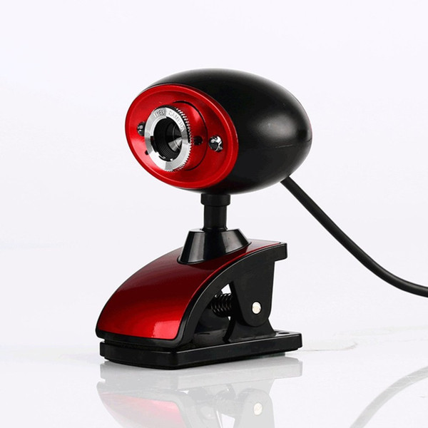 HD Web Camera Rotatable USB Computer Camera 12MP Video Recording Webcam with Microphone Clip-on Cam Support Night Vision